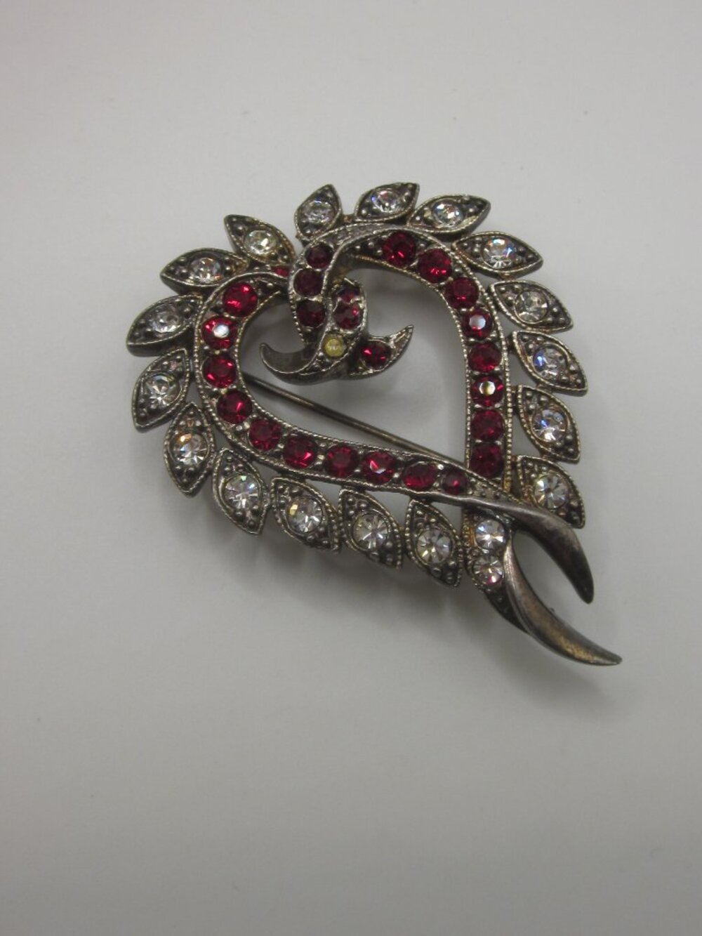 Vintage Heart Brooch or Pendant